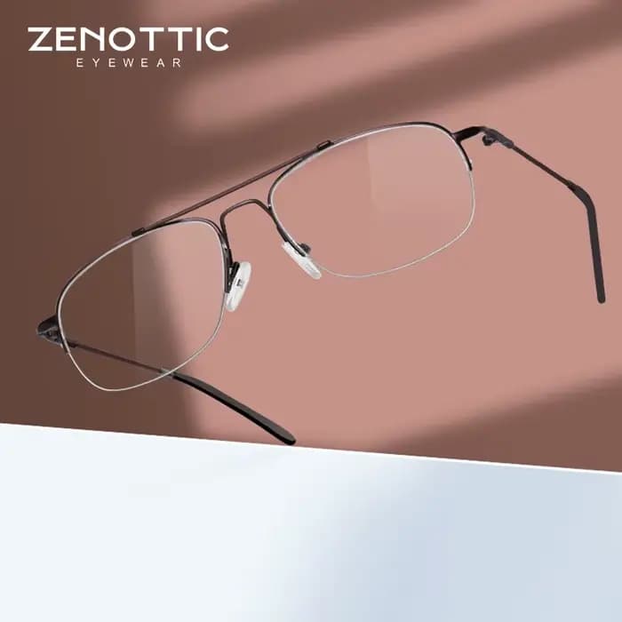 ZENOTTIC – lunettes à demi-bord pour hommes et femmes