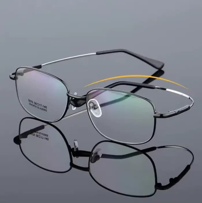 Lunettes myopes carrées anti-rayons bleus pour hommes