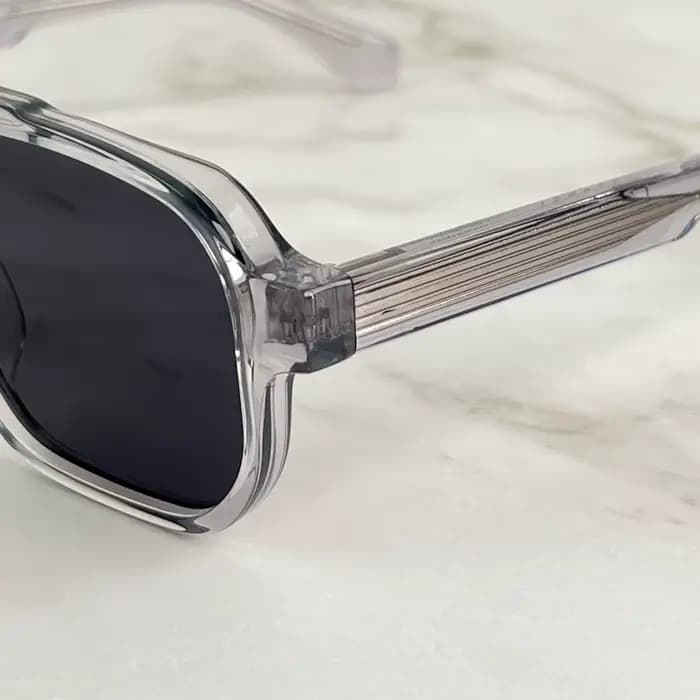EVANS Pilot lunettes de soleil unisexe acétate luxe concepteur UV400 polarisé Vintage rétro extérieur