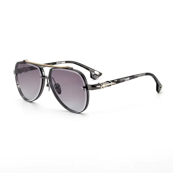 Lunettes de soleil pilote UV400 pour hommes et femmes