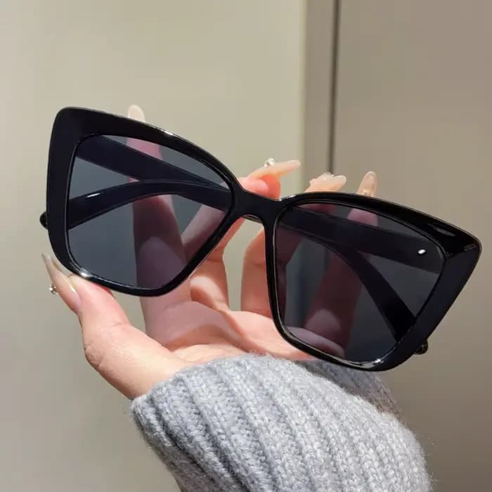 Lunettes de soleil œil de chat vintage pour femme