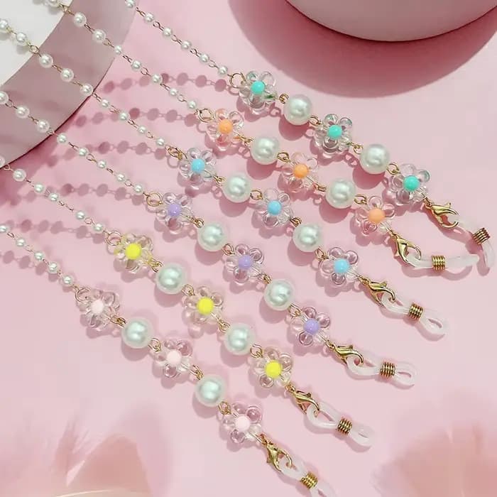 Lunettes de soleil en perles de cristal pour femmes