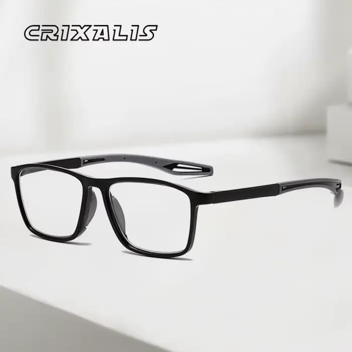 CRIXALIS mode lunettes de lecture carrées pour hommes et femmes TR90 cadre