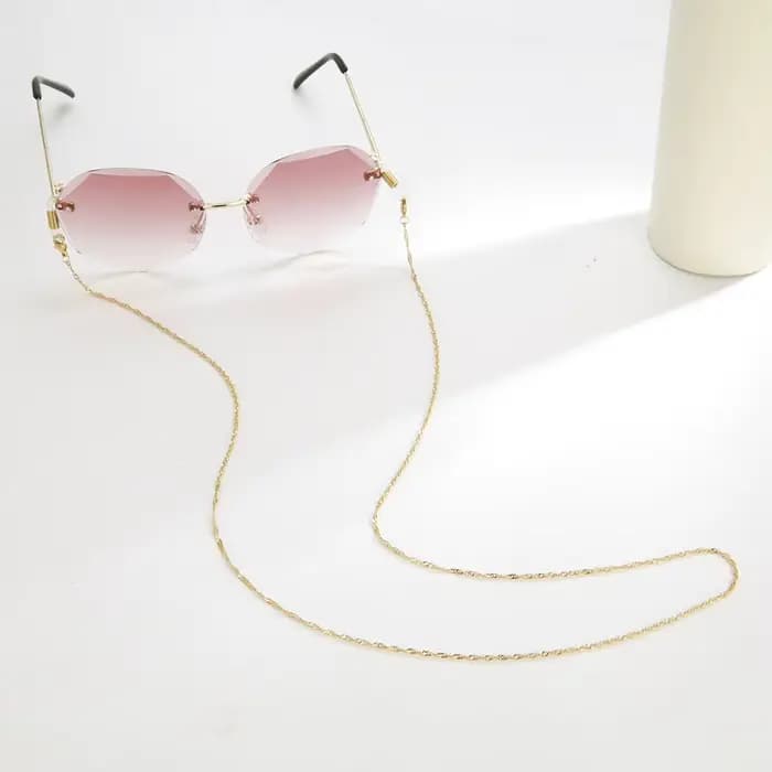 Skyrim JOGold-Lunettes de soleil ondulées pour femmes