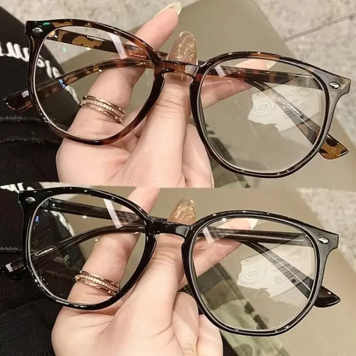 Lunettes à grande monture Vintage imprimé léopard pour femmes et hommes
