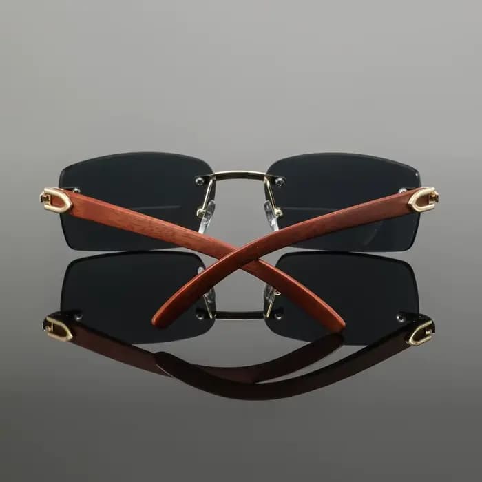1 paire de lunettes décoratives classiques et tendance