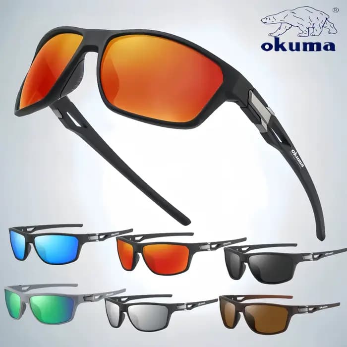 Lunettes polarisées haute définition Okuma UV400 anti-lumière diffusée