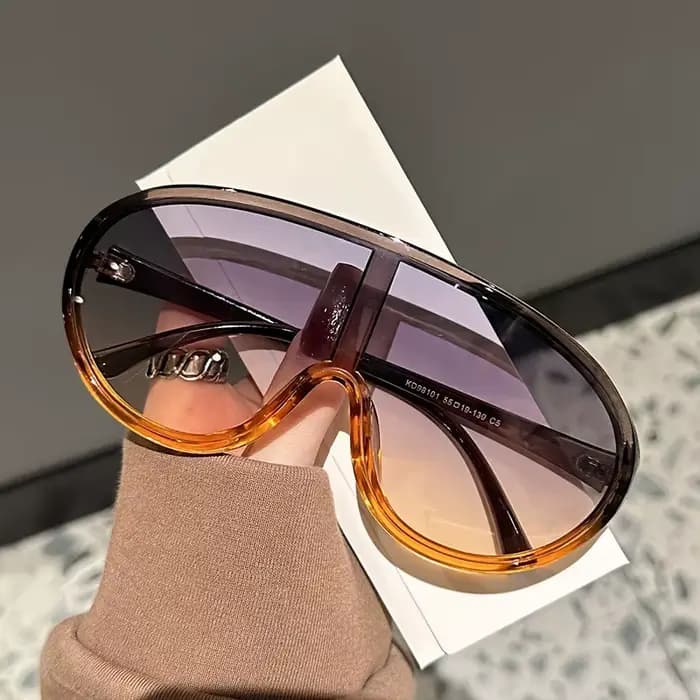 Lunettes de soleil oversize unisexe