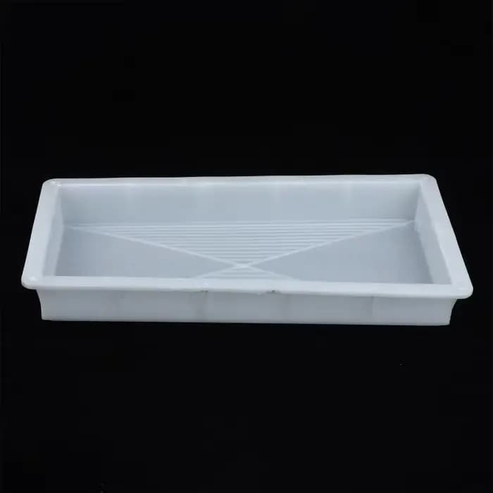 Moule en plastique pour la production de dalles de pavage carrées, de carreaux de jardin, de carreaux d'art antique, de carreaux de sol en béton antidérapants pour cour