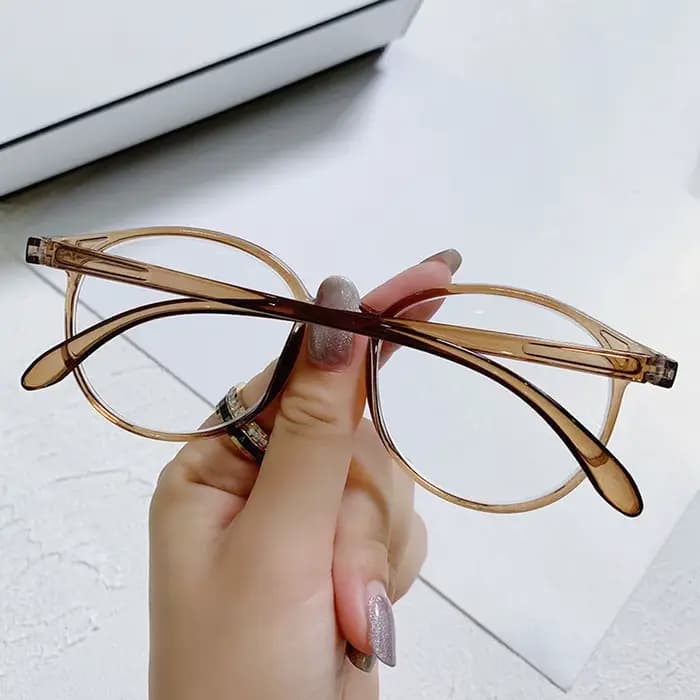 Lunettes de myopie léopard pour femmes et hommes