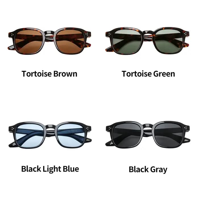 Lunettes de soleil polarisées de luxe MOMZA Style en acétate