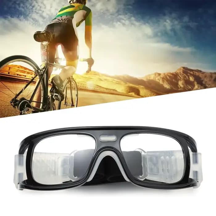 Résistance aux chocs professionnelle protection des yeux lunettes de sport de plein air