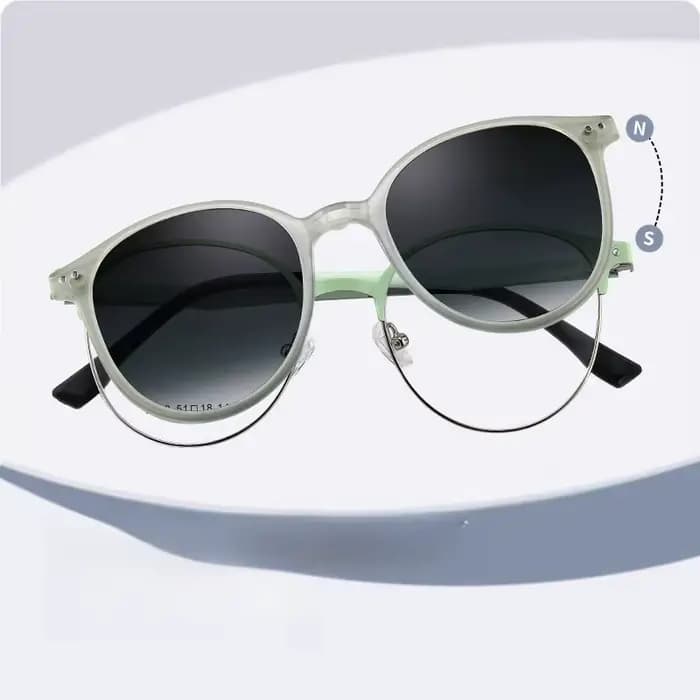 Lunettes de soleil polarisées magnétiques pour hommes et femmes