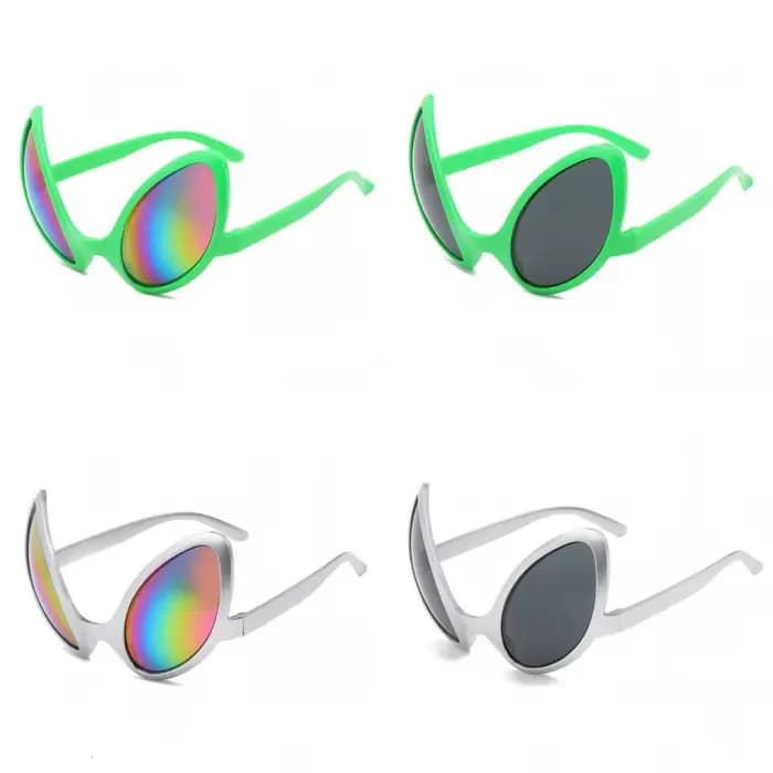 Lunettes de soleil amusantes Alien pour hommes et femmes