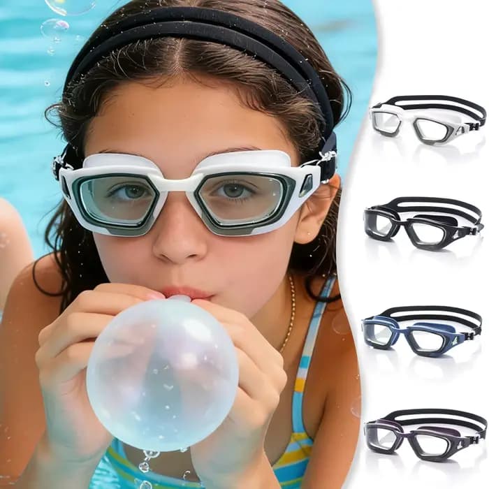 1 paire de lunettes de natation unisexes pour adultes