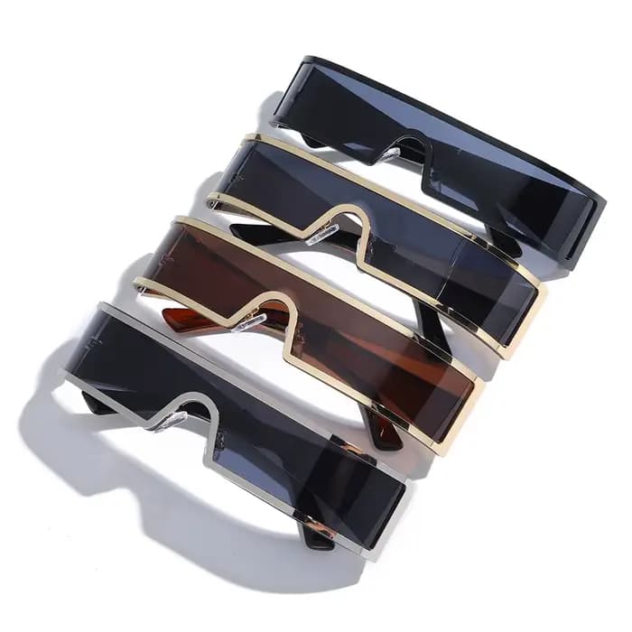 Lunettes de soleil tout-en-un à technologie futuriste
