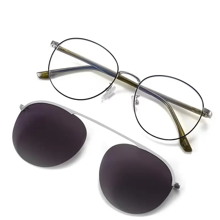 COHK marque de mode Design hommes femmes aimant lunettes de soleil polarisées Clip