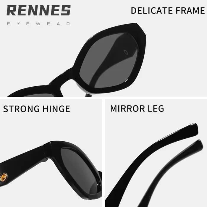 Lunettes de soleil œil de chat vintage 2026 pour femmes et hommes