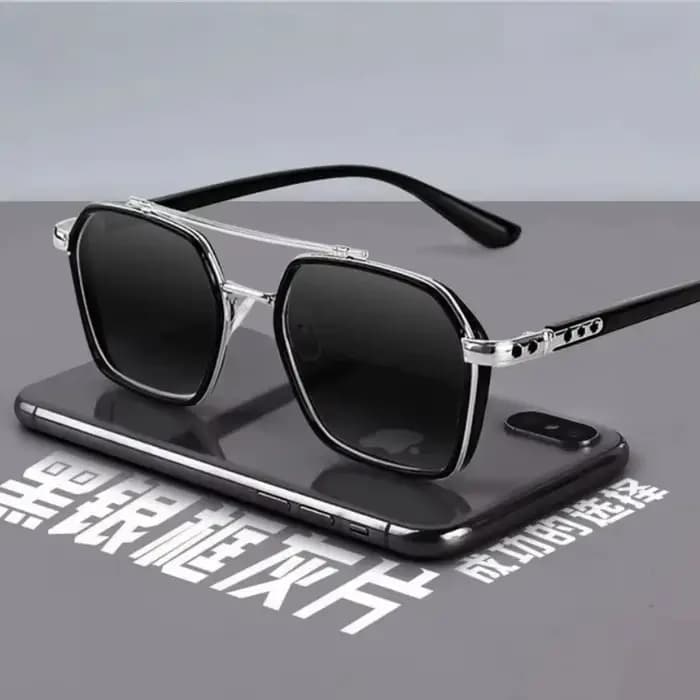 Lunettes de soleil tendance pour hommes, lunettes de soleil professionnelles jour et nuit, lunettes de soleil vintage pour hommes, lunettes de soleil de mode, protection UV400