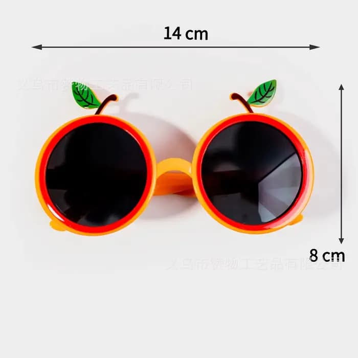 Lunettes de soleil Orange mignonnes