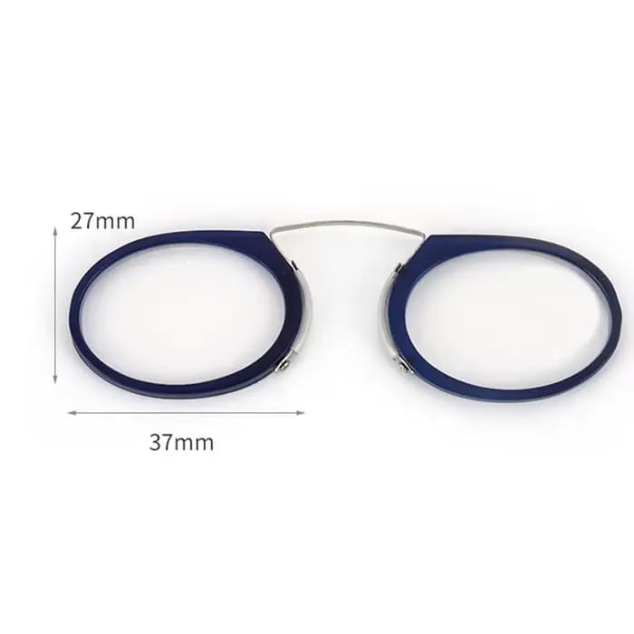 Lunettes de lecture portables à clipser avec étui