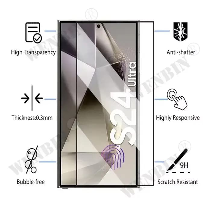 3 pièces verre trempé pour Samsung Galaxy S26 S25 S24 S23 S22 Ultra Plus FE A57 A56 A36 A17 protecteur d'écran verre de protection complet
