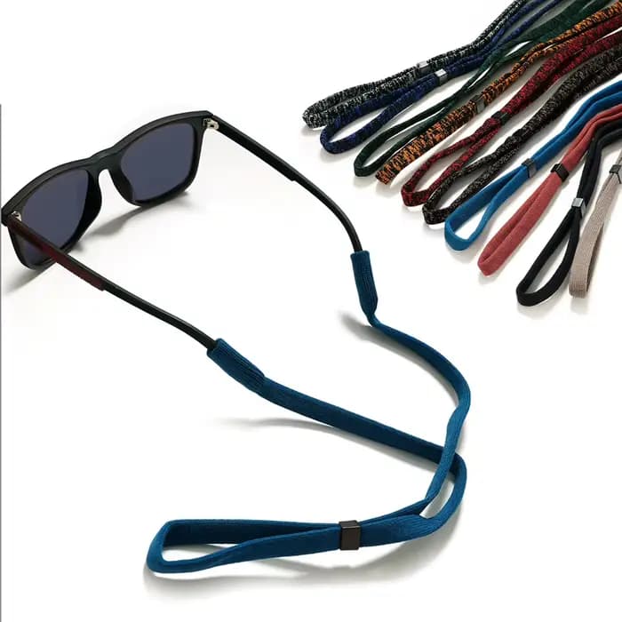 Cordon antidérapant pour lunettes de soleil