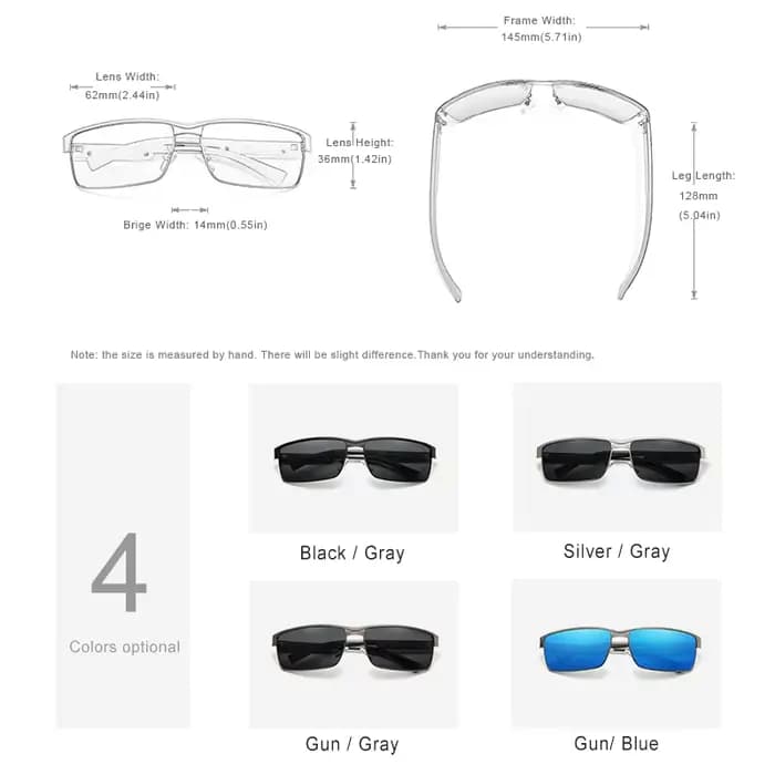 KINGSEVEN nouvelles lunettes de soleil photochromiques hommes caméléon polarisées pilote