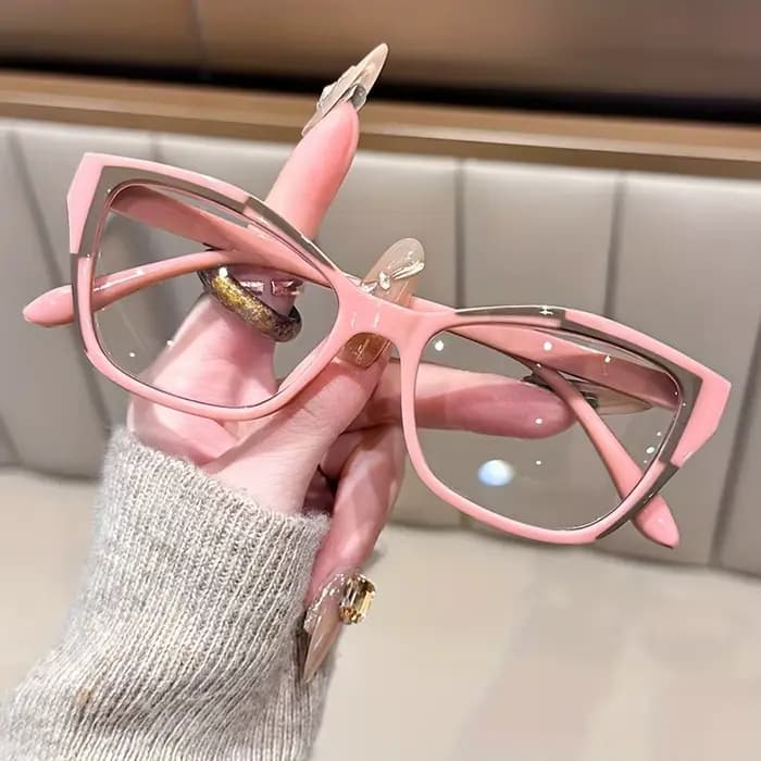 Lunettes de lecture élégantes pour femmes - Design color block tendance