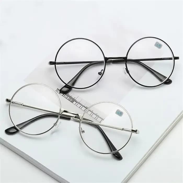 -1.0 -1.5 -2.0 à-6.0 métal rond fini myopie lunettes hommes femmes myopie myopie lunettes Prescription lunettes