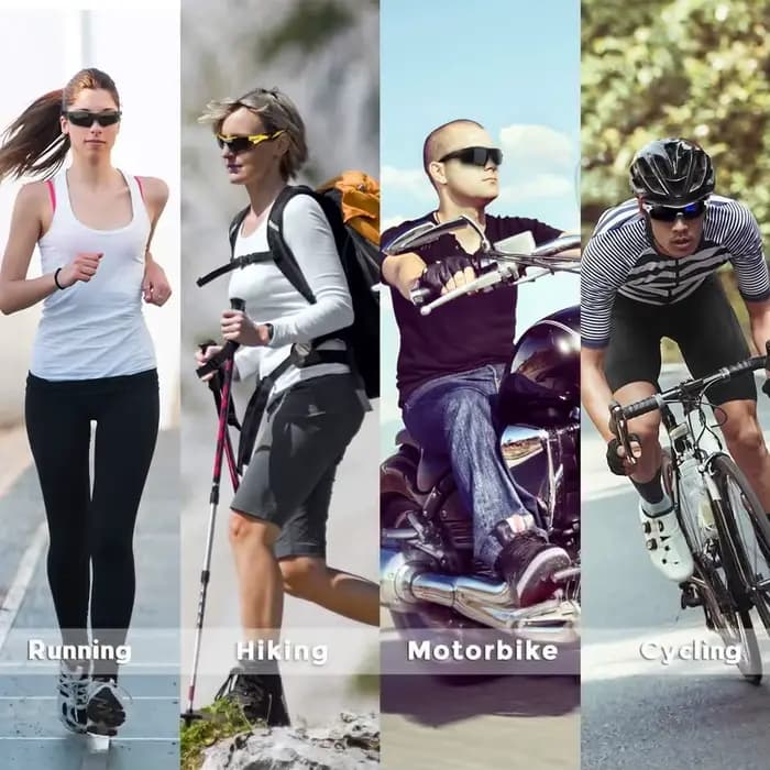 Lunettes de soleil de sport pour hommes et femmes
