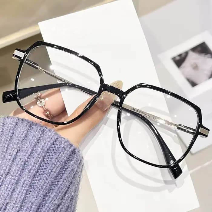 Lunettes de myopie à grande monture pour hommes et femmes
