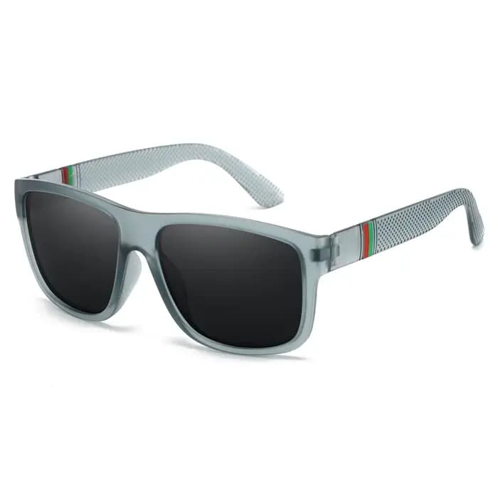 Marque classique hommes femmes carré UV400 lunettes de soleil en plein air