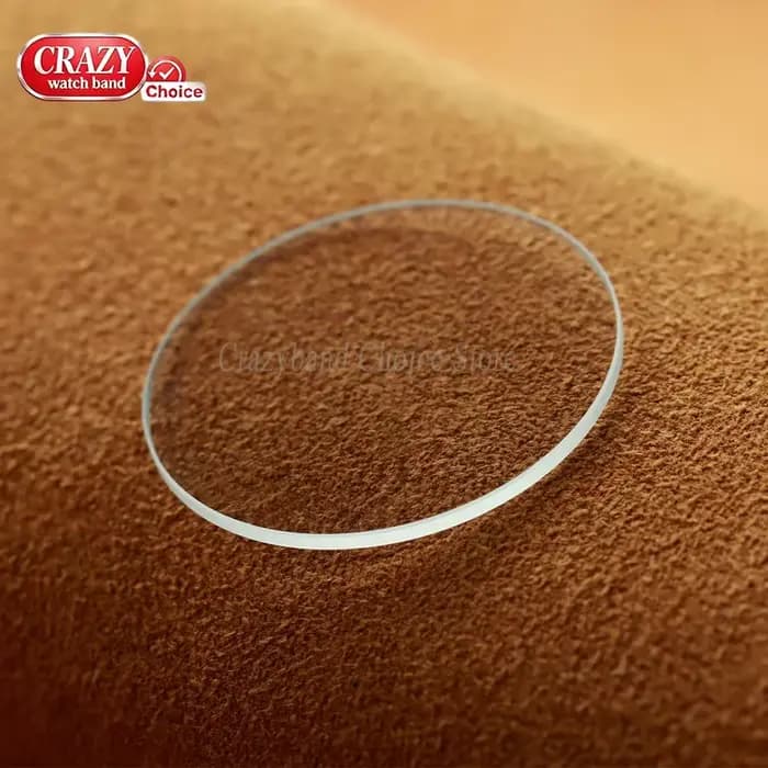 Verre de montre plat de remplacement, épaisseur 1,0/1,5/2,0/2,5/3,0 mm, diamètres 28-38,5 mm, cristal transparent, accessoires 29/30/31/32/34/36 mm