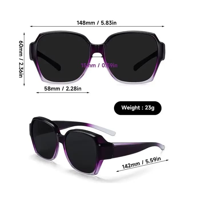 Lunettes de soleil polarisées pour hommes et femmes