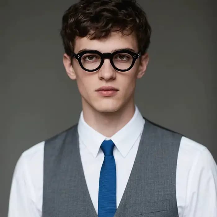 Lunettes optiques rétro à la mode pour hommes et femmes