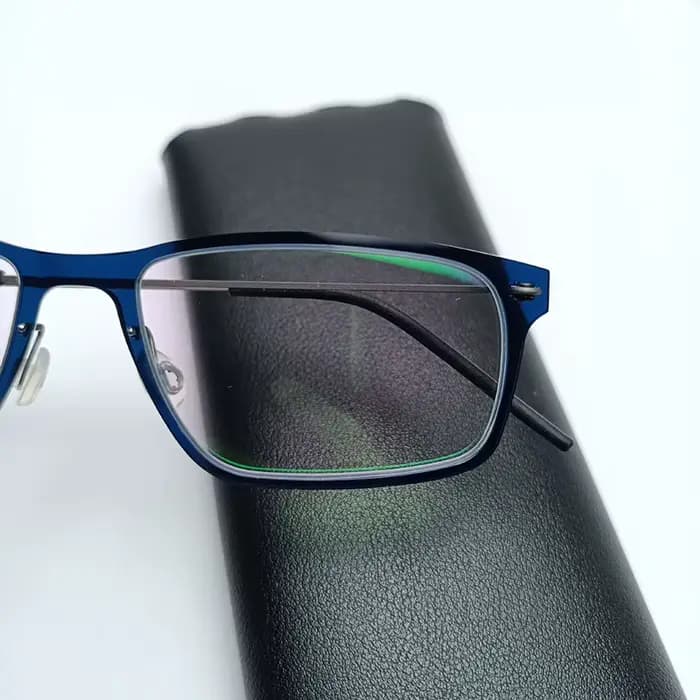 Danemark marque hommes carré 6507 lunettes cadre ultraléger titane acétate