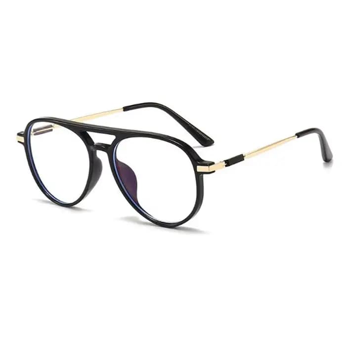 Nouveau Mode Rétro Femmes Hommes Double Pont Fini Myopie Lunettes Myope