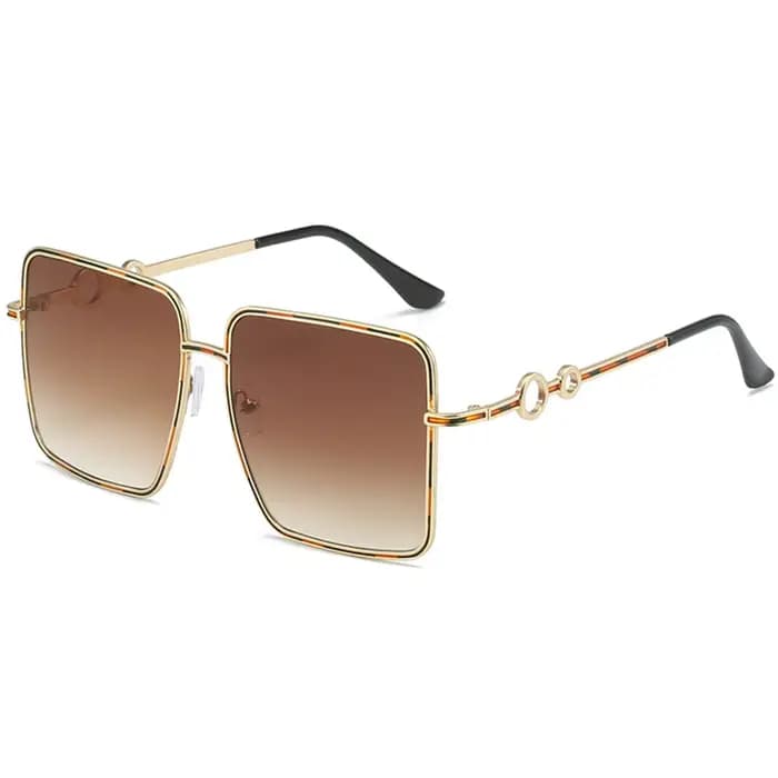 Nouvelles lunettes de mode pour femmes avec de grandes montures élégantes