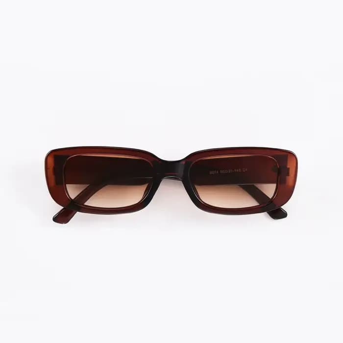 Lunettes de soleil carrées rectangulaires pour hommes