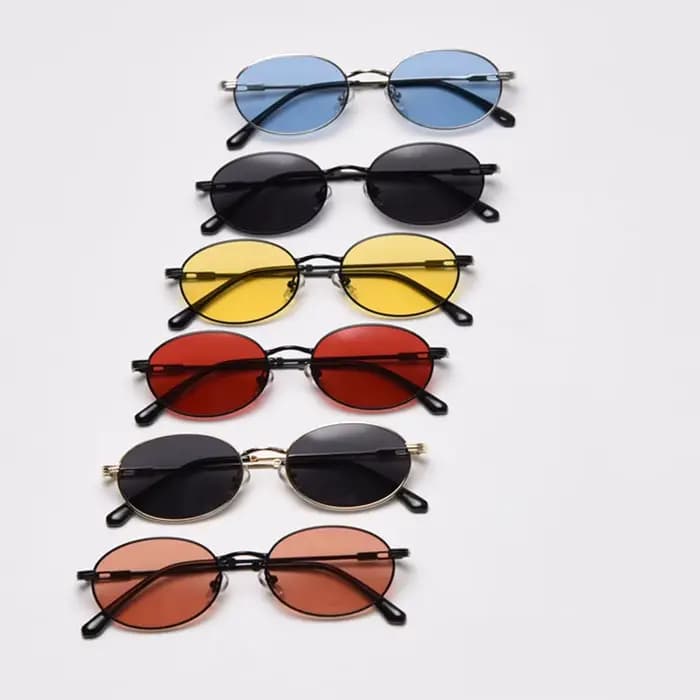 Peekaboo – lunettes ovales rétro pour hommes et femmes