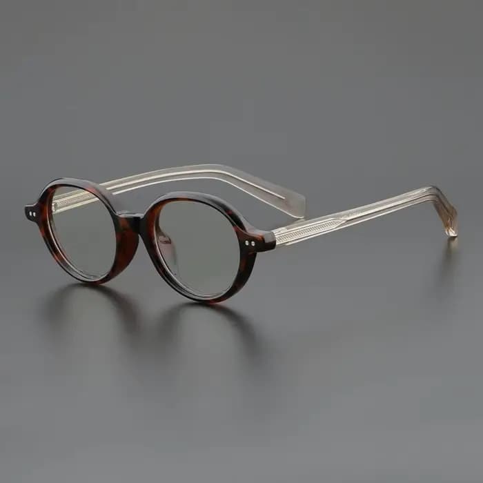 Lunettes ovales pour femmes rétro acétate Vintage