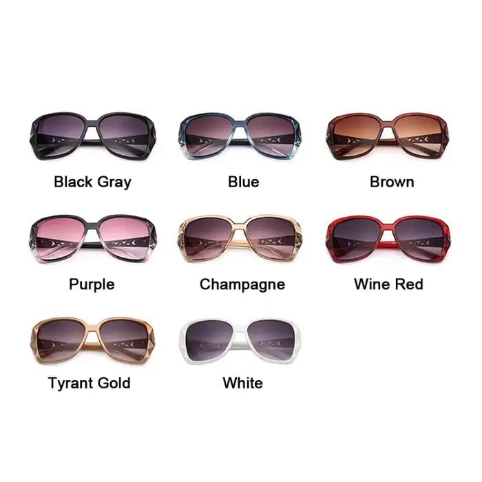 Mode lunettes De soleil carrées femme marque De luxe grand violet
