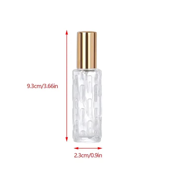 Bouteille de parfum 30ML, récipient Portable haut de gamme de grande capacité, bouteille vide en verre à pression Fine, bouteille rechargeable en Spray Premium