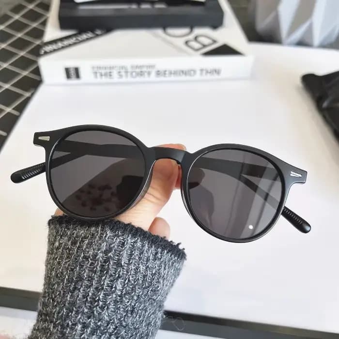 Marque de mode Vintage lunettes de soleil rondes 2025 femmes de luxe concepteur petites