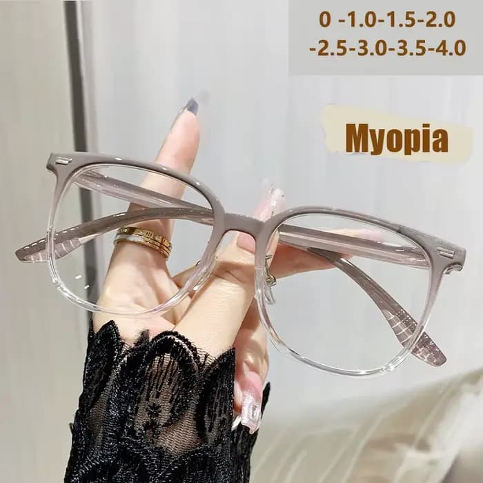 Lunettes de présentation du visage à grande monture