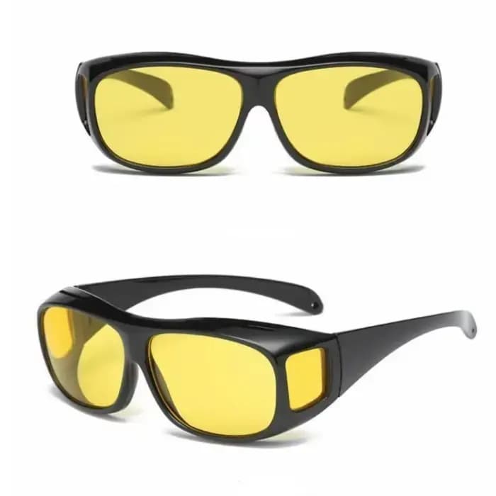 Lunettes de vision nocturne unisexes à monture carrée