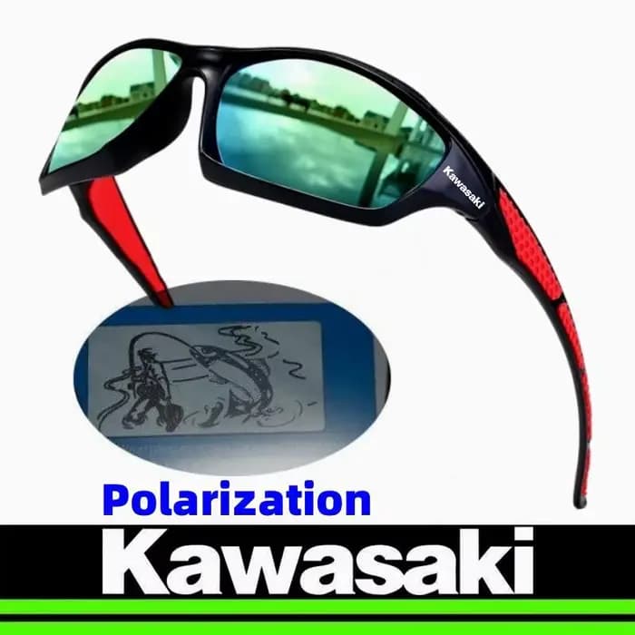 Nouvelles lunettes de moto Kawasaki pour hommes