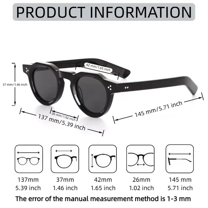 Mode Vintage Rivet Design femmes lunettes de soleil acétate hommes marque de luxe