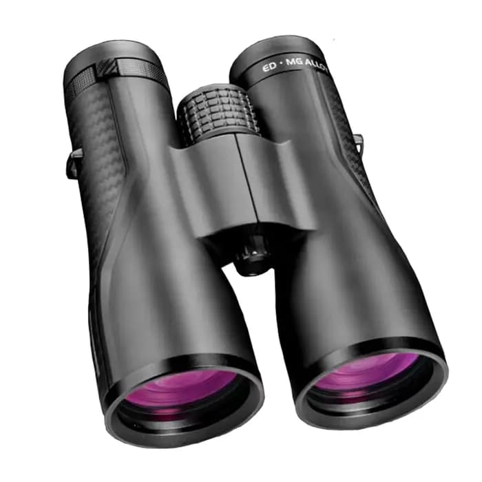 Jumelles Shuntu 42/50 mm avec lentilles ED, puissantes, étanches IPX7, revêtement SMC, prisme Bak4, optique de télescope longue portée pour la chasse et les voyages